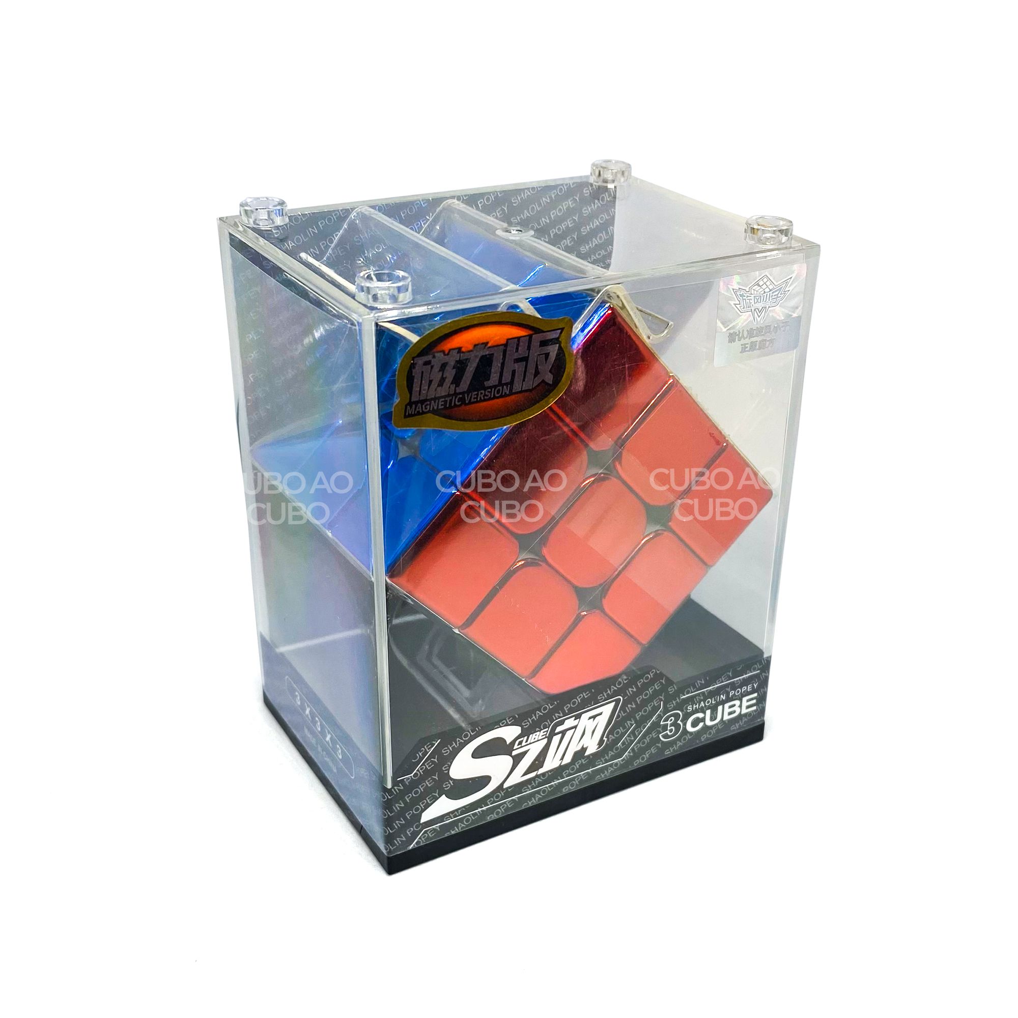 Cubo Magico 3x3x3 Cyclone Boys Metalico Magnetico - Cubo Store - Sua Loja  de Cubo Magico Online!