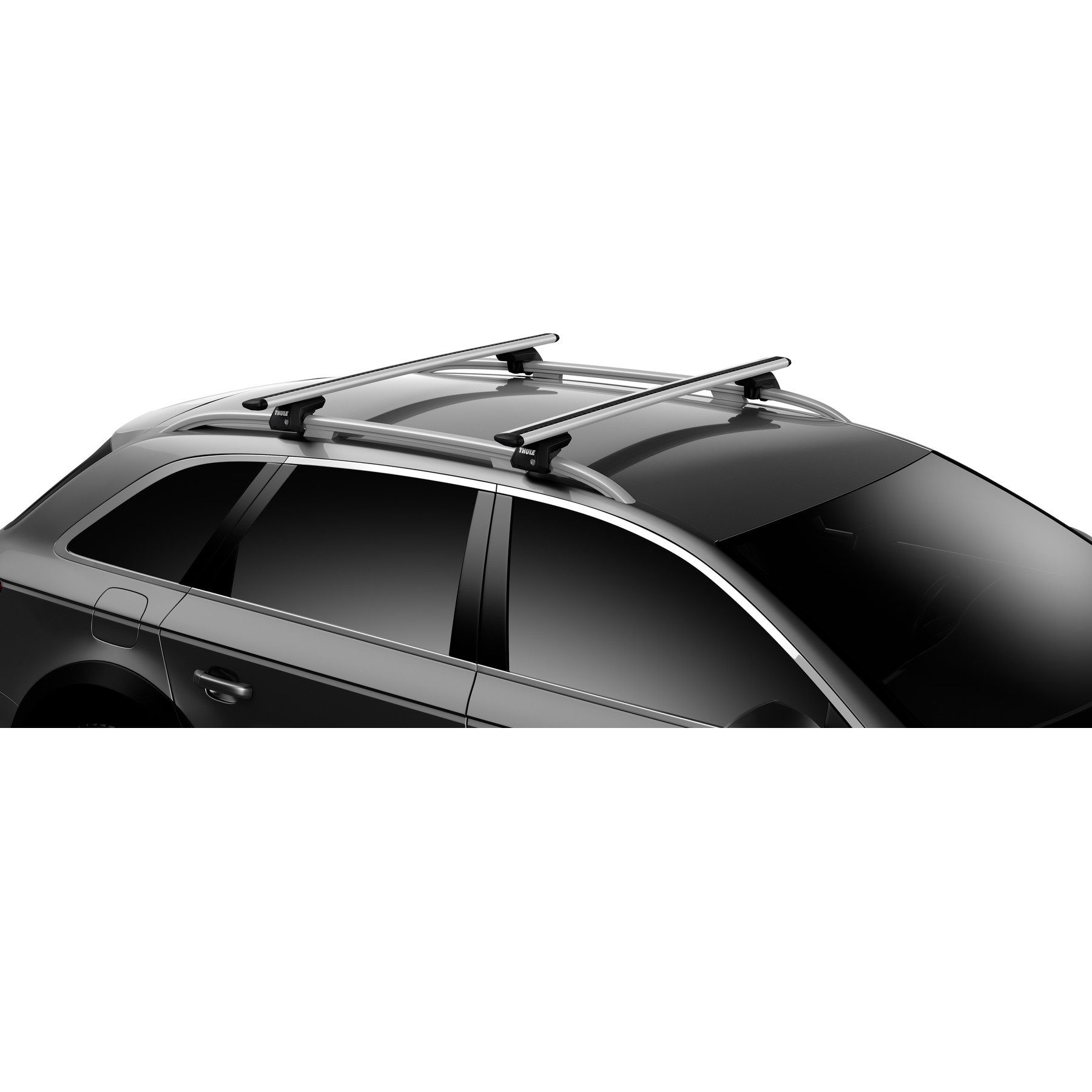 Base P/ Transbike Rack Teto Bicicleta Thule Evo Raised Rail - Loja ...