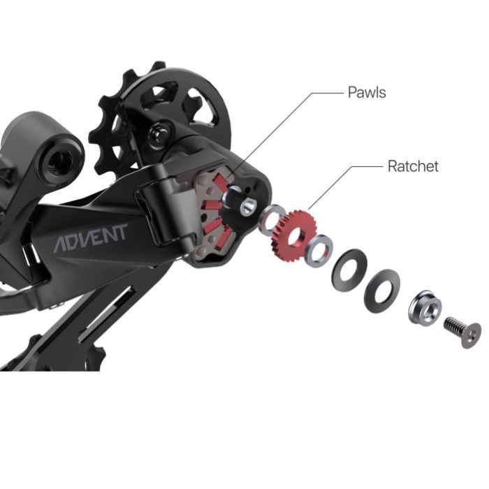 Cambio Mtb Traseiro Microshift Advent Rd-M6195m 9v - Loja Cross Bike ...