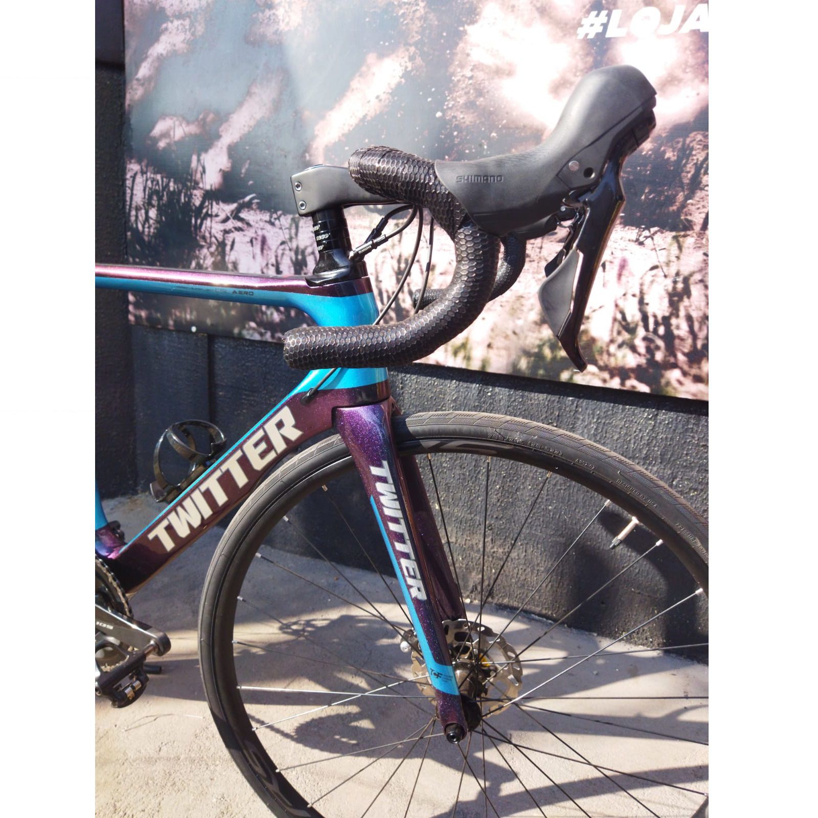 Bicicleta Bike Speed Twitter T10 Carbono 2x11v - Loja Cross Bike
