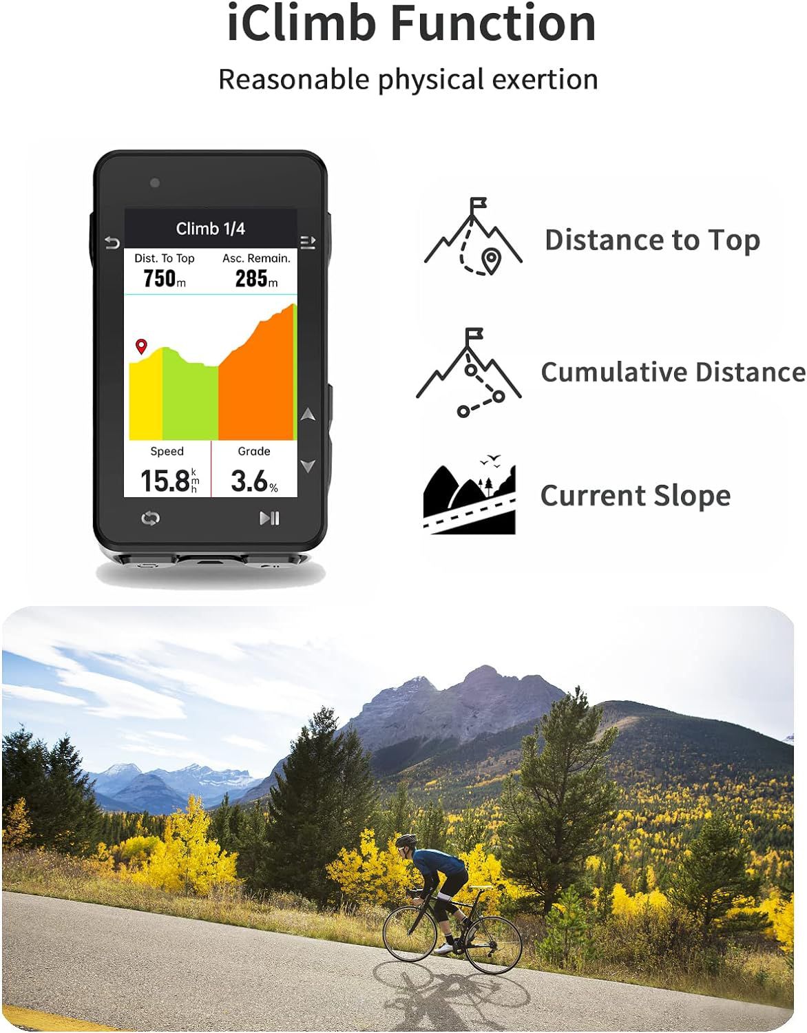 Gps Ciclocomputador Navegador P/ Bicicleta Bike iGPSPORT IGS630