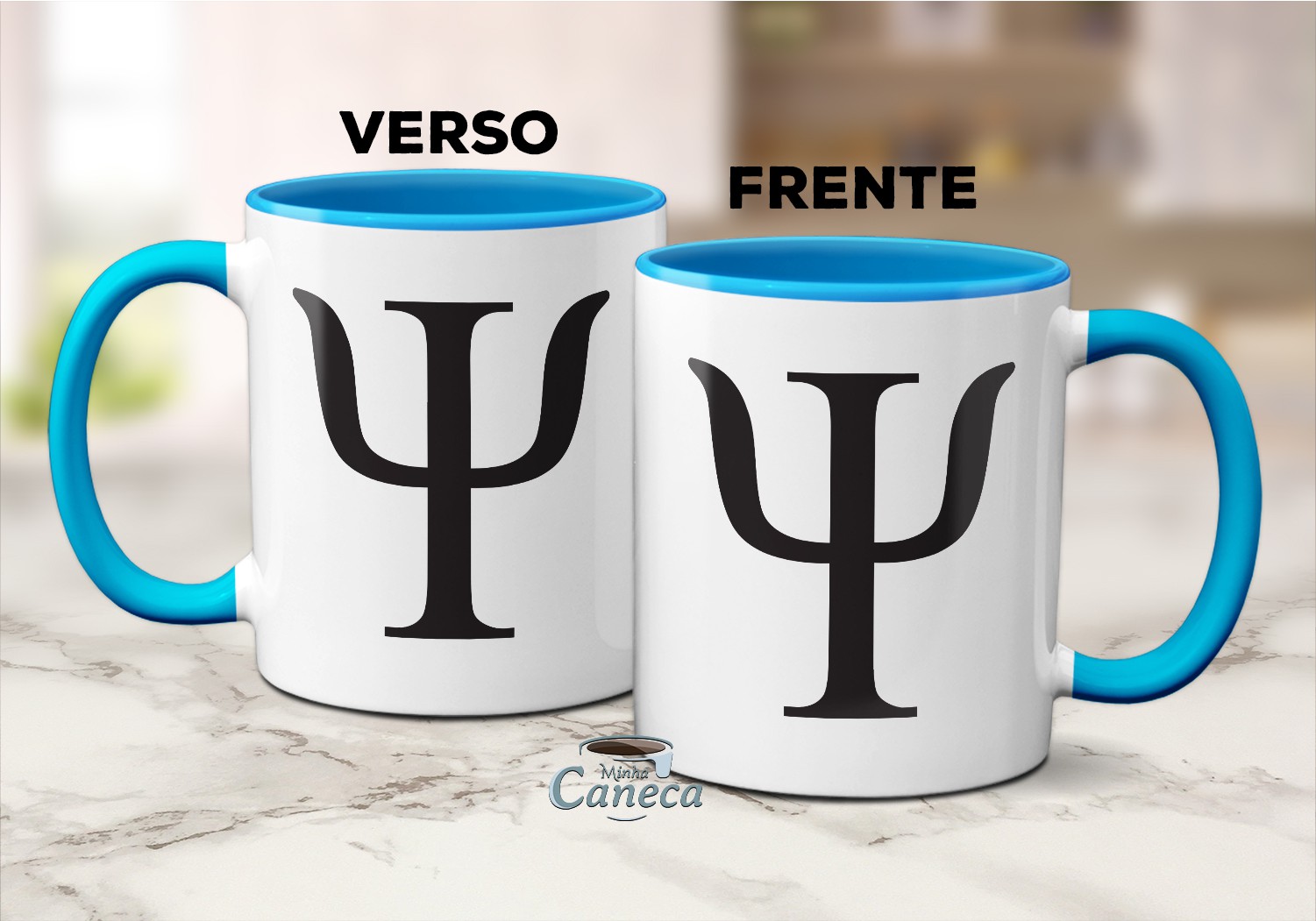 Caneca Símbolo Psicologia Presente Criativo Psi Psicólogo Minha Caneca