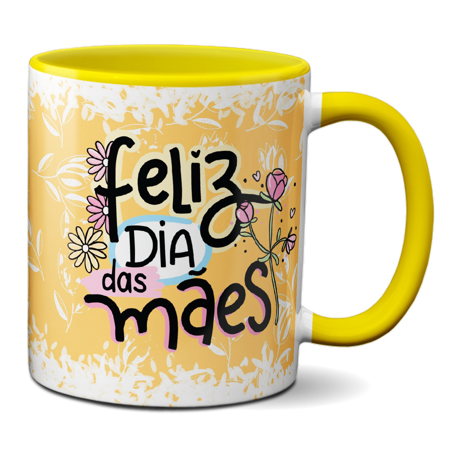 Caneca Frase Mãe Amamos Você Presente Dia das Mães Criativo - Minha Caneca