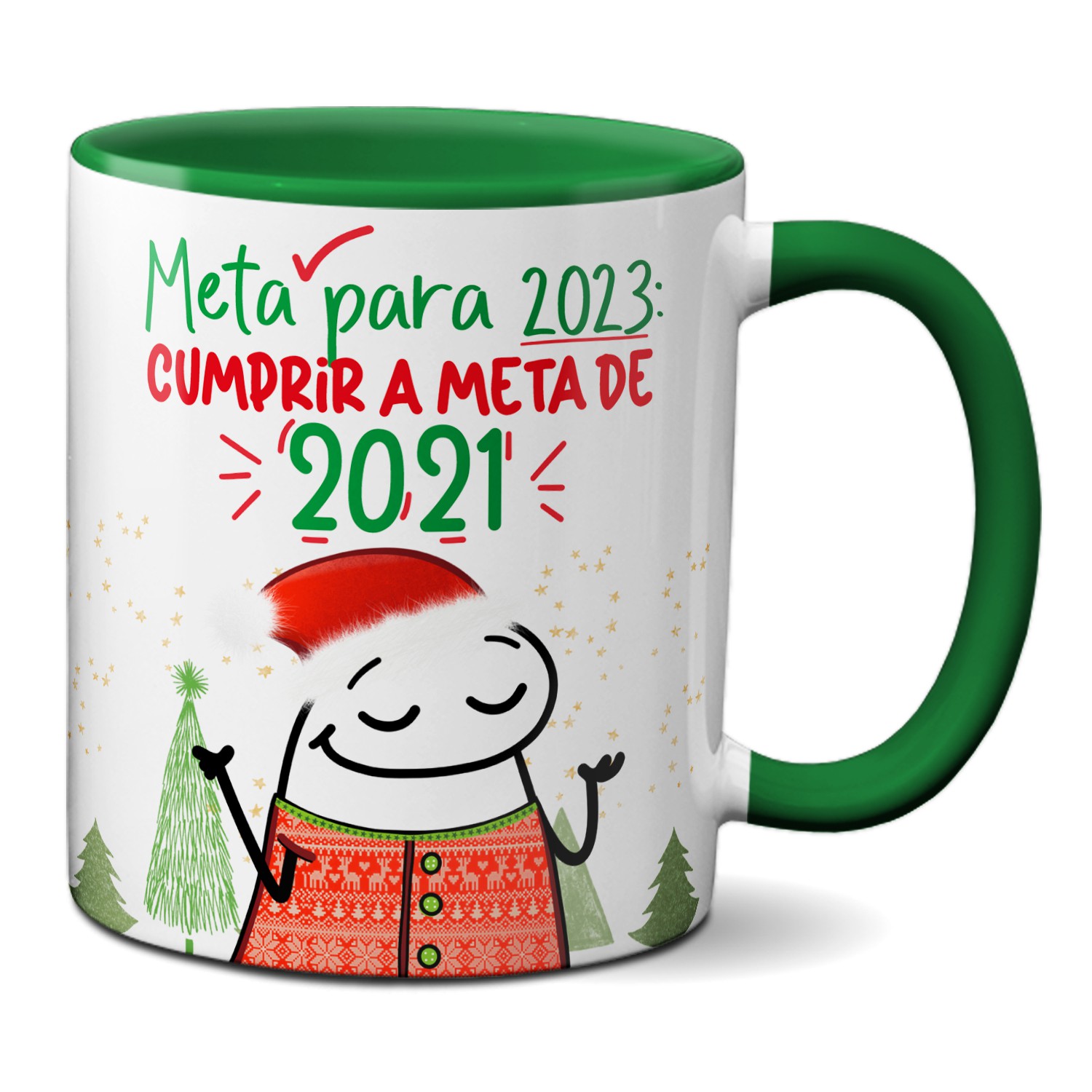 Caneca Criativa Feliz Natal Xícara Presente Fim De Ano use canecas