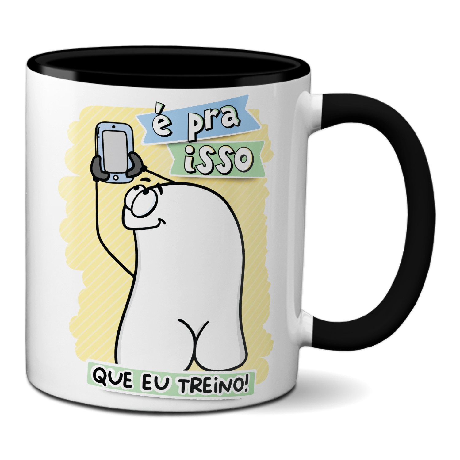 Caneca Xicara Flork Meme Dia dos Namorados c Frase Engraçada