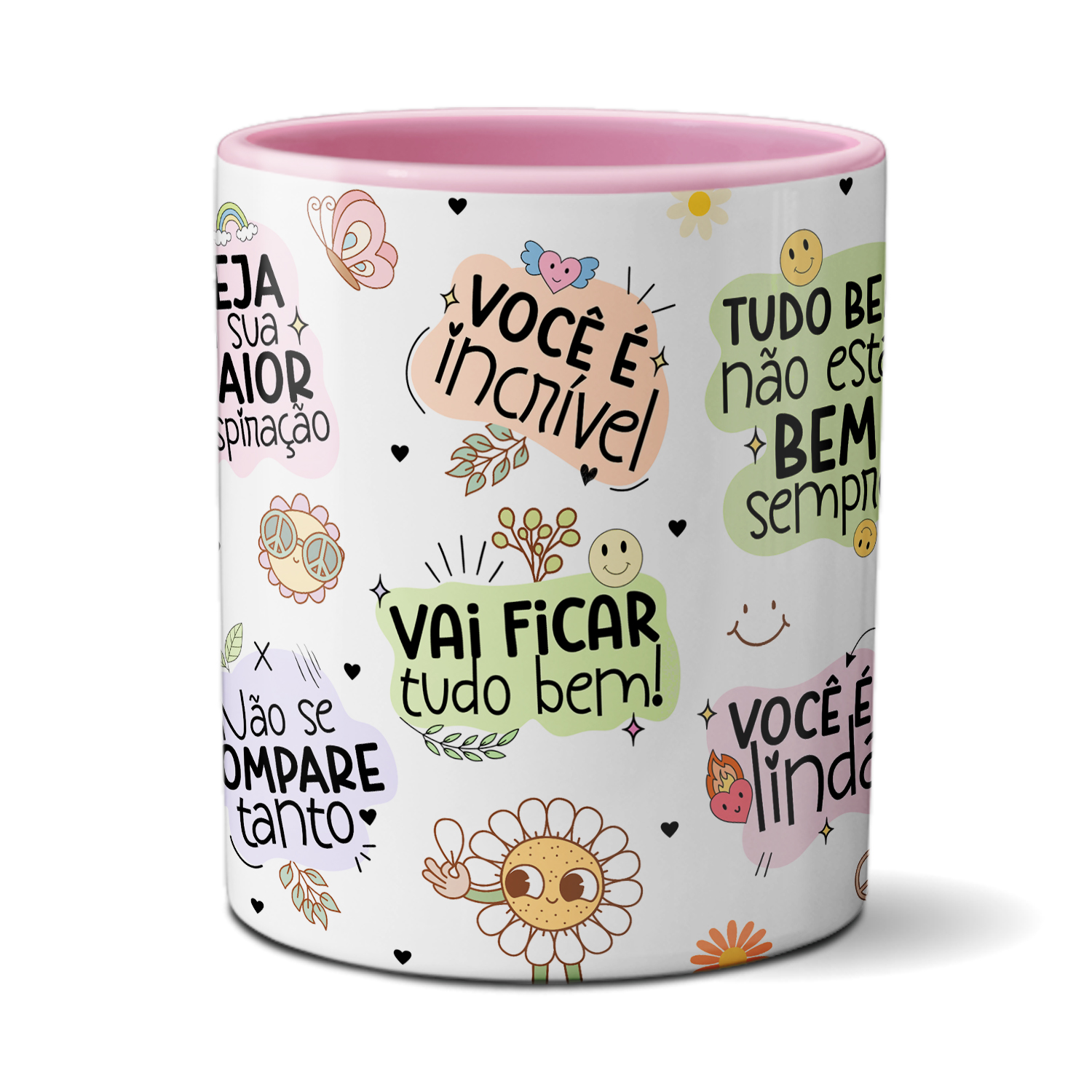 Caneca Motivacional Você é Forte Suficiente Linda Incrível Minha Caneca Caneca Motivacional Você é Forte Suficiente Linda Incrível Minha Caneca