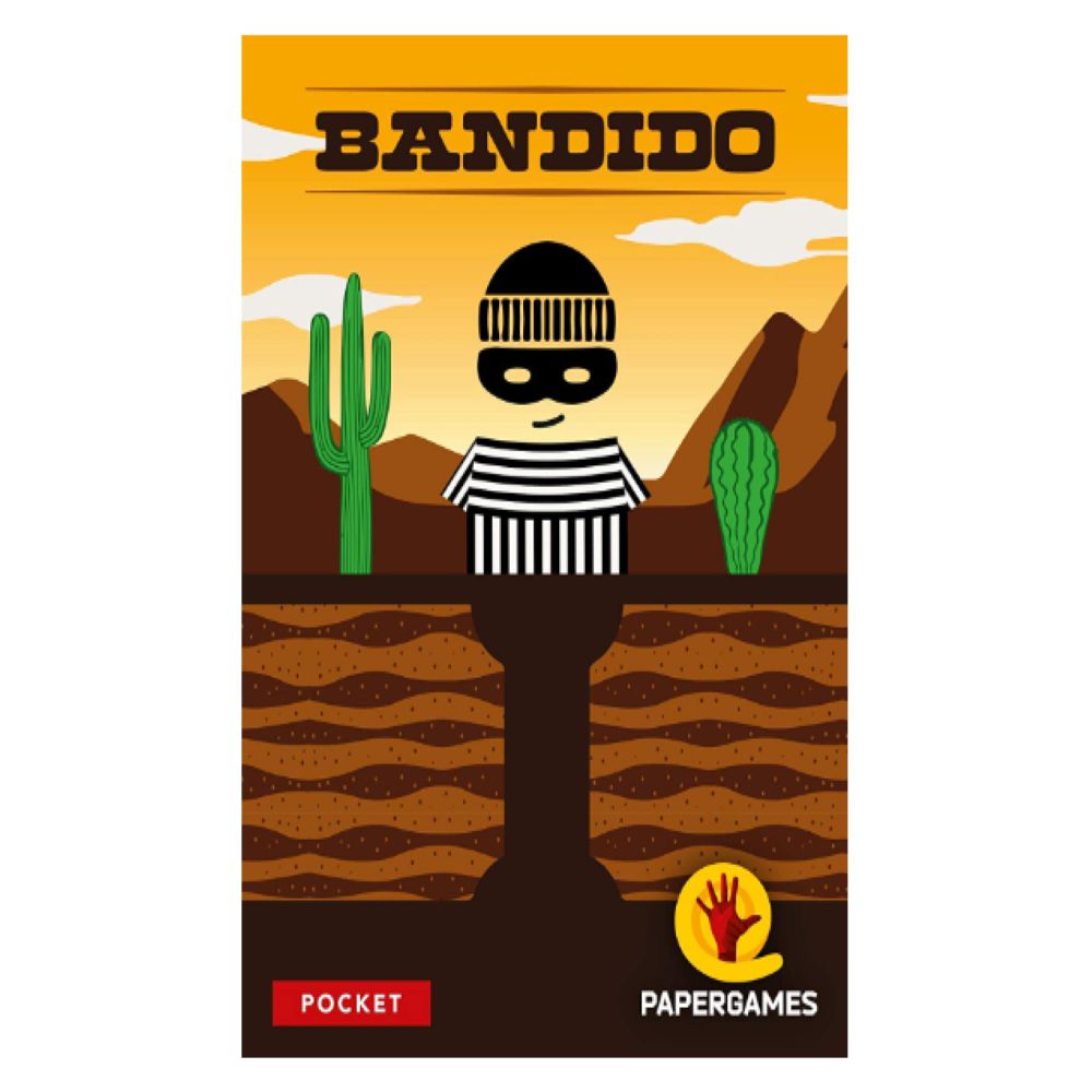 Bandido - PaperGames - Jogo Educativo - Pingu Brinquedos