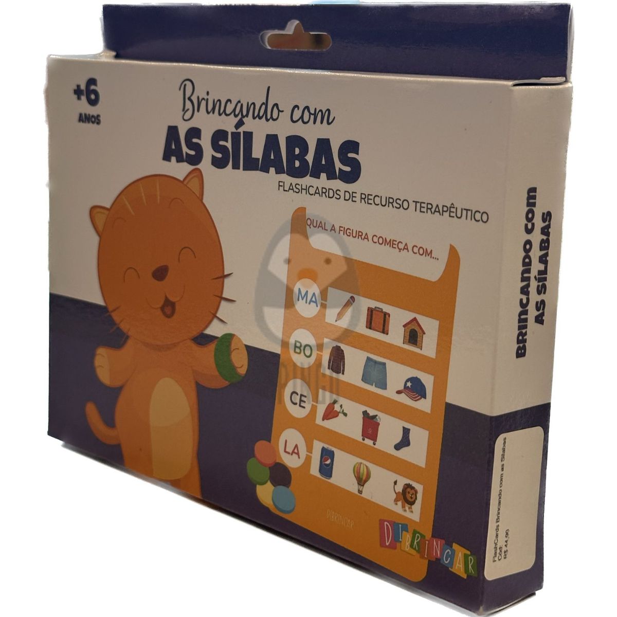FlashCards Brincando com as Silabas - Pingu Brinquedos