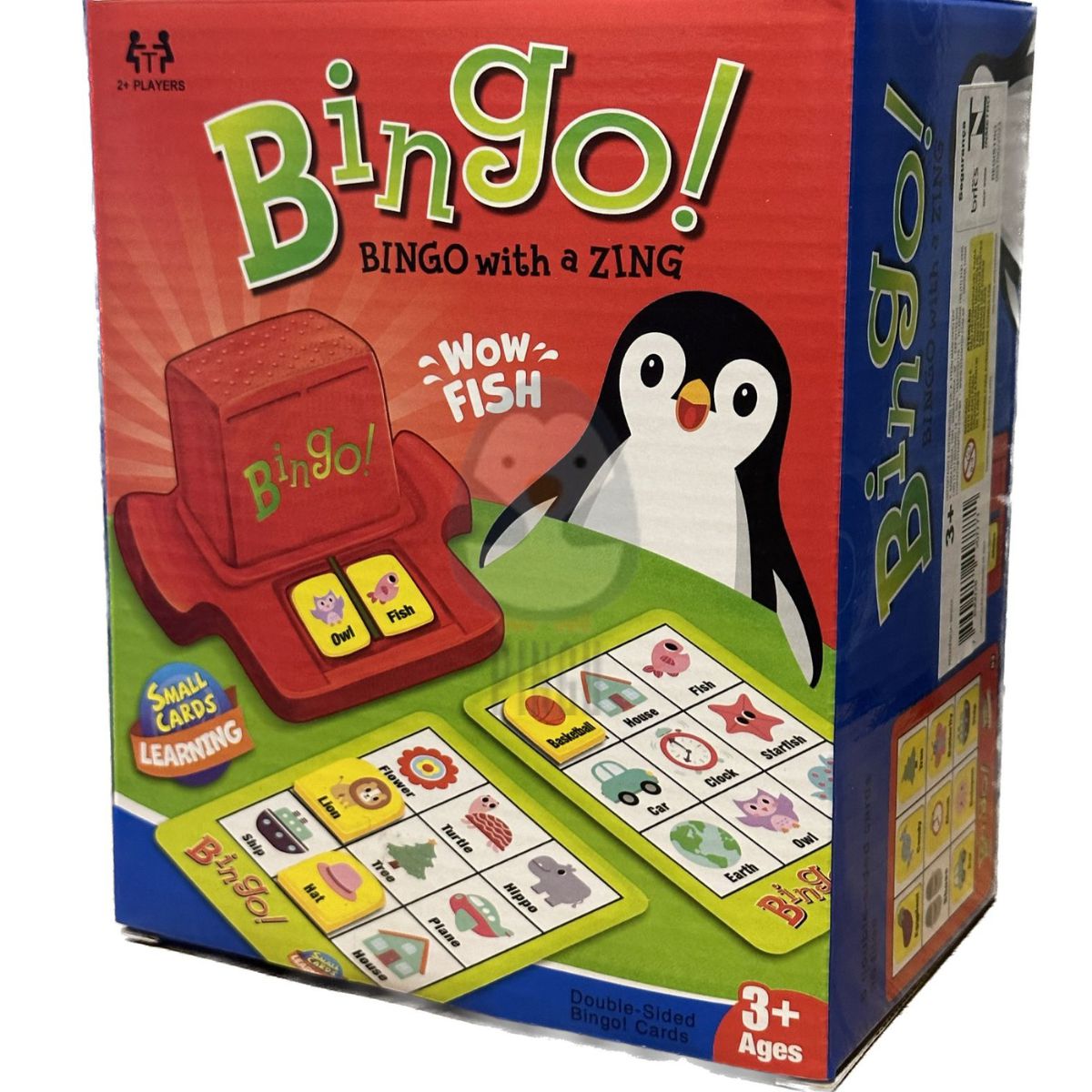 Bingo! Infantil 2 Jogadores - Pingu Brinquedos