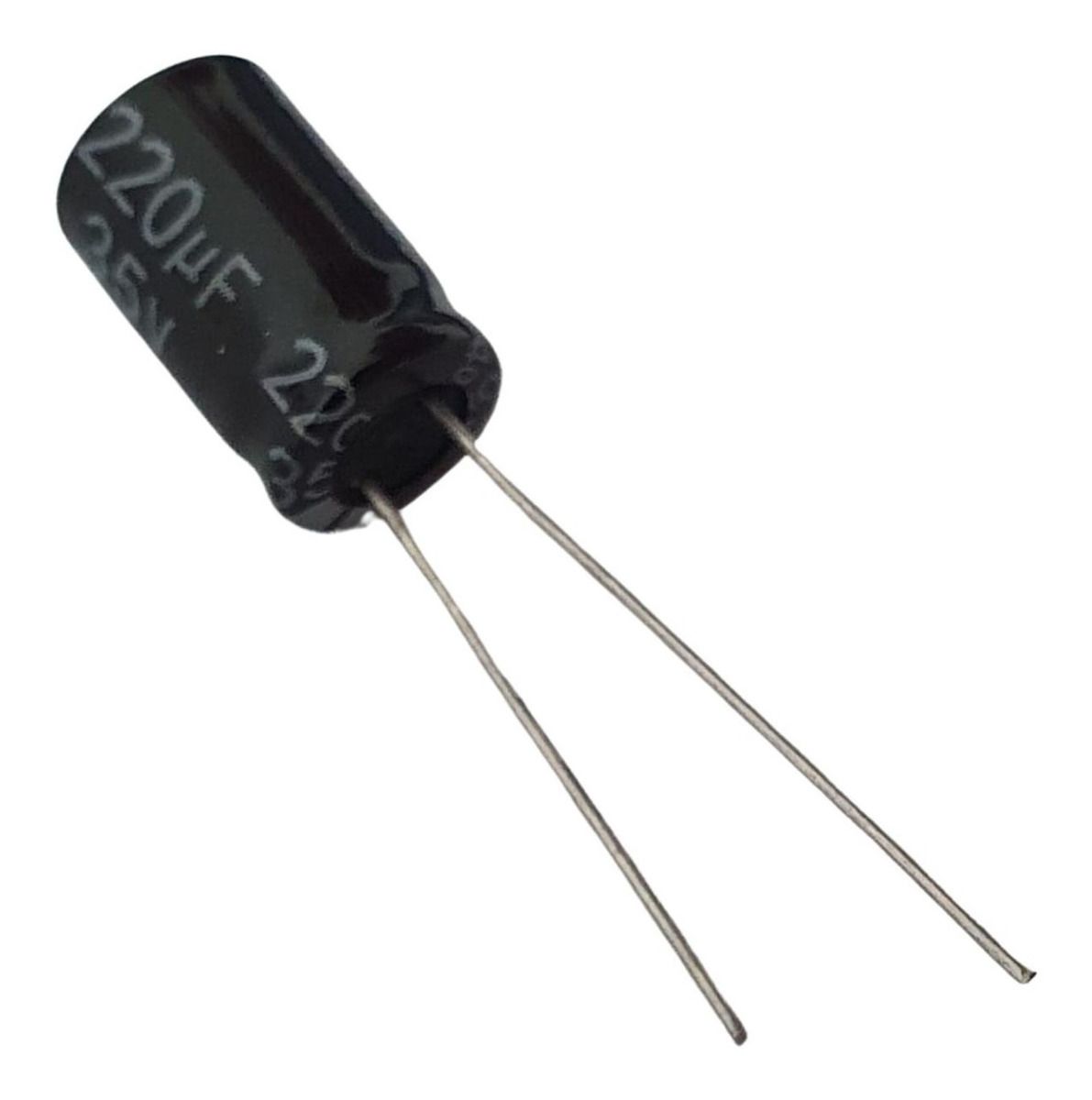 Capacitor eletrolítico 220uF 35V 105°C - Elco 35V 220mF - Smartcomp seu ...