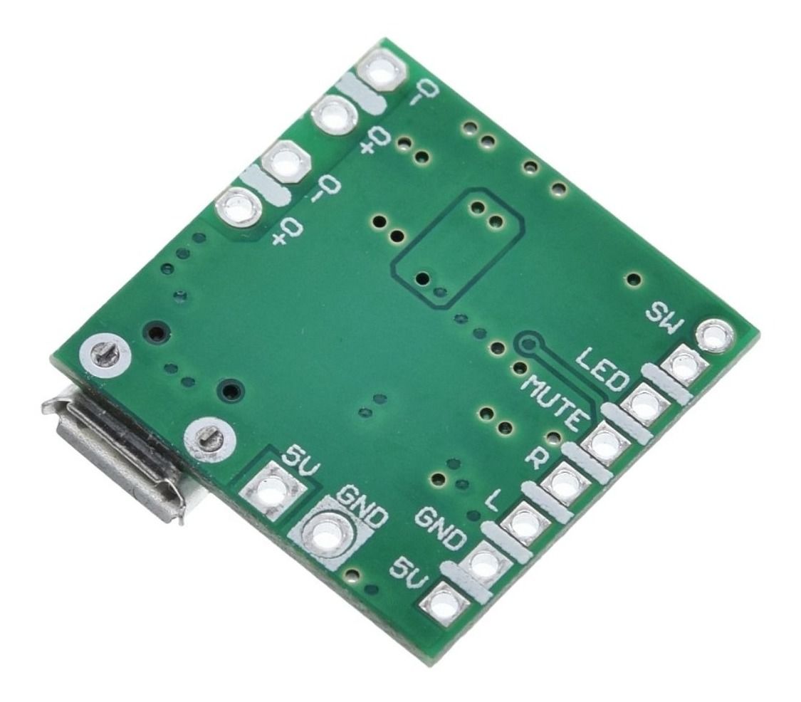 Modulo Amplificatore Mini PAM8403 &ndash; 2 Canali, Doppia Alimentazione, Regolazione Volume