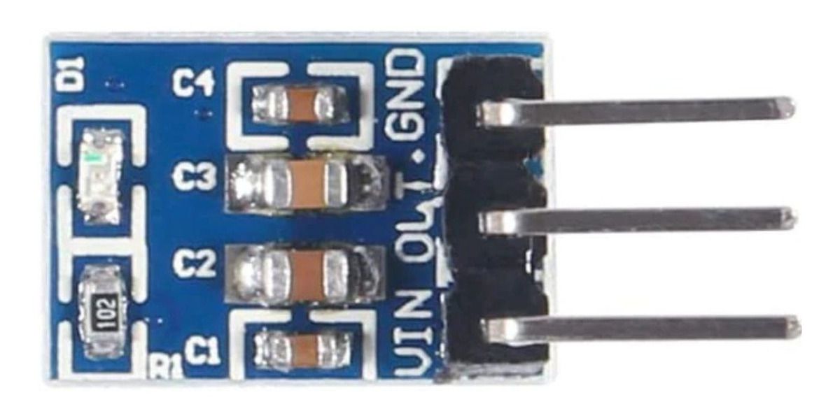 AMS1117 DC-DC MODULO Alimentatore Buck Regolatore Tensione Fissa 5 V 4 - Foto 9