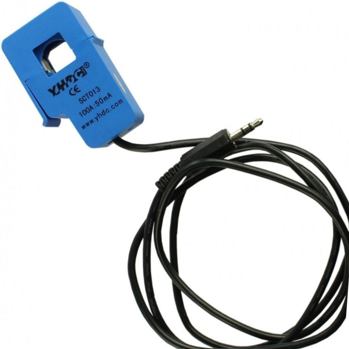 Sensore Di Corrente Alternata YHDC SCT-013-000 – 100A / 50mA (Pinza Per Arduino)