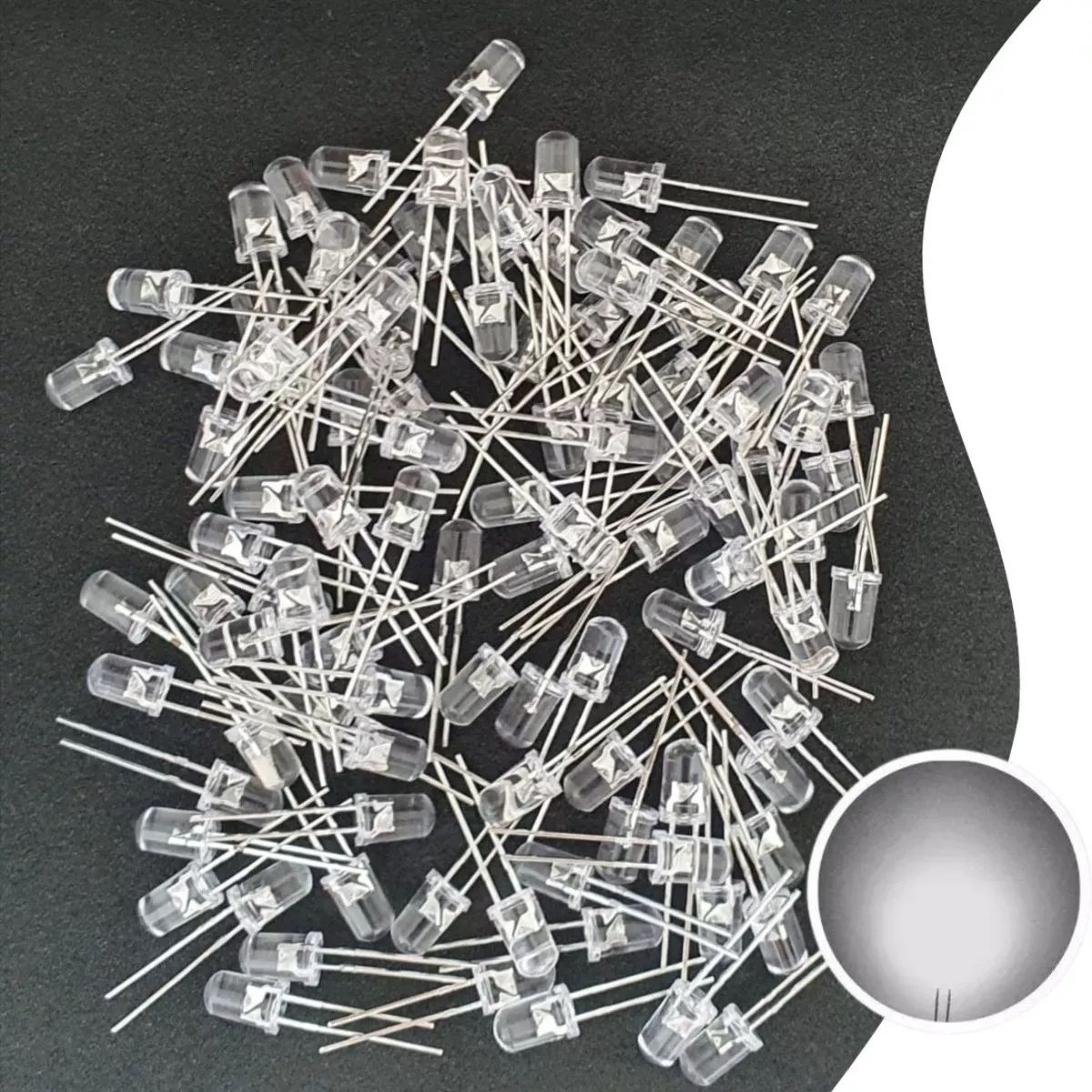 Led Alto Brilho Branco 5mm - 200 Peças - Smartcomp seu fornecedor ...