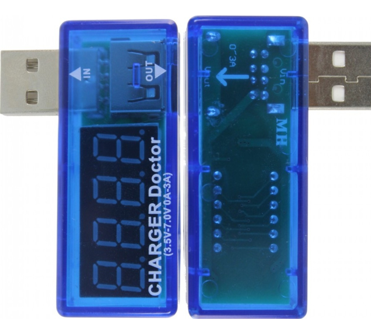 Tester Di Corrente E Tensione USB, Amperometro Di Tensione, Tester Di Tensione Con Display A Doppia Tabella - Foto 5