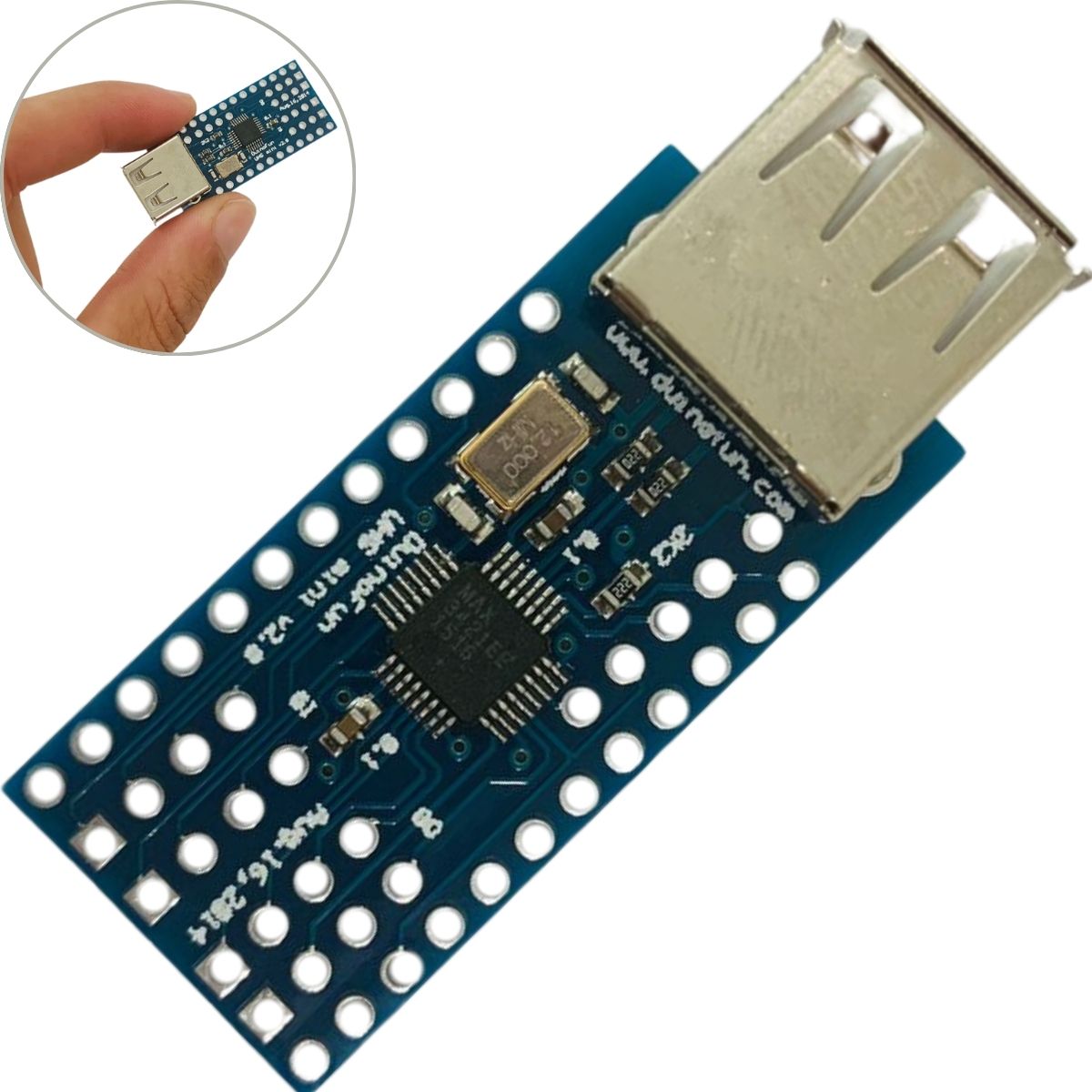 Modulo Mini Usb Host Shield Para Arduino Mini Pro MAX3421E - Smartcomp ...