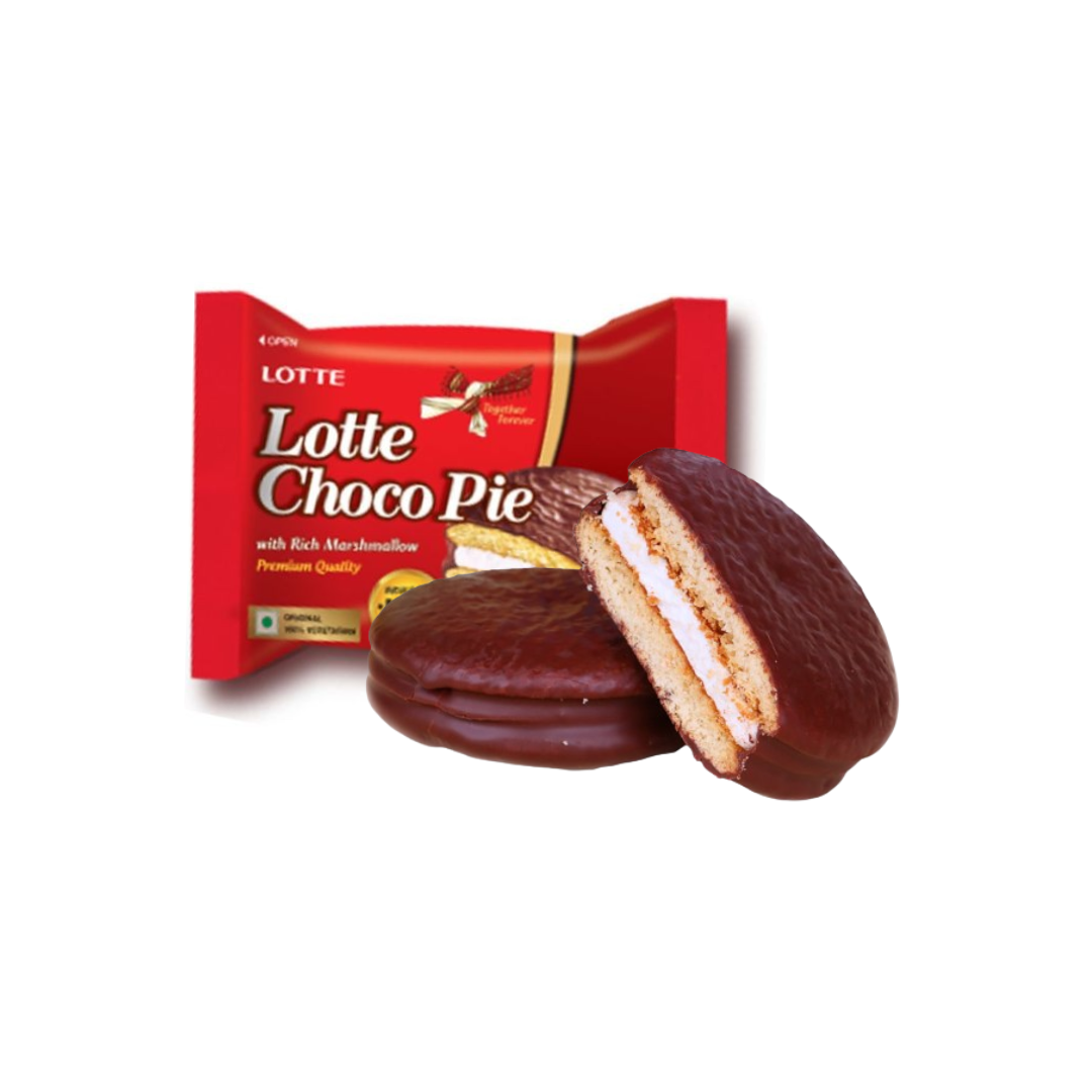 ayu-any　LOTTE CHOCOPIE まとめ売り Choco Pie Unitário 30g - Lotte - Lojas Kaito — O melhor dos