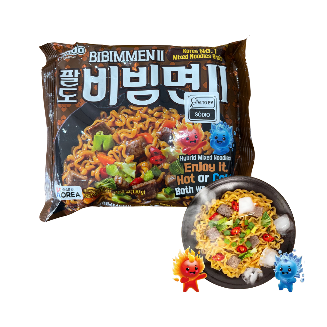 Lamen Bibimmen II Pacote 130g - Lojas Kaito - A melhor Loja Online