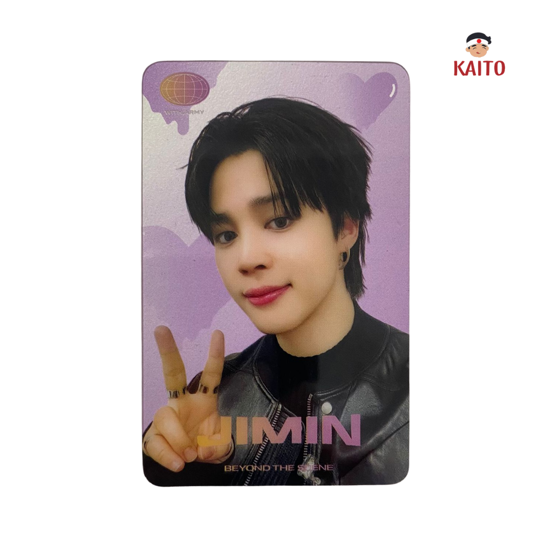 Photocard BTS Transparente 1 Unidade Sortido Fan Made - Lojas
