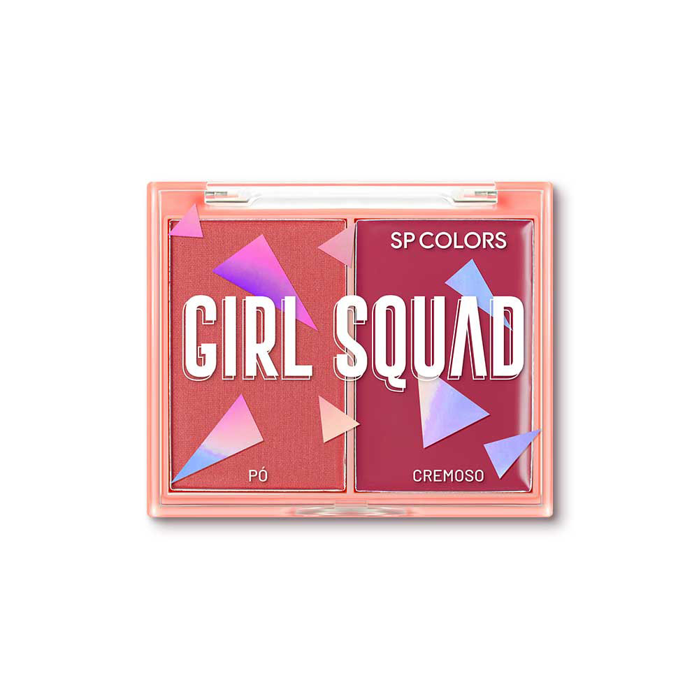 Blush em Pó e Cremoso Girl Squad Loja SP Colors