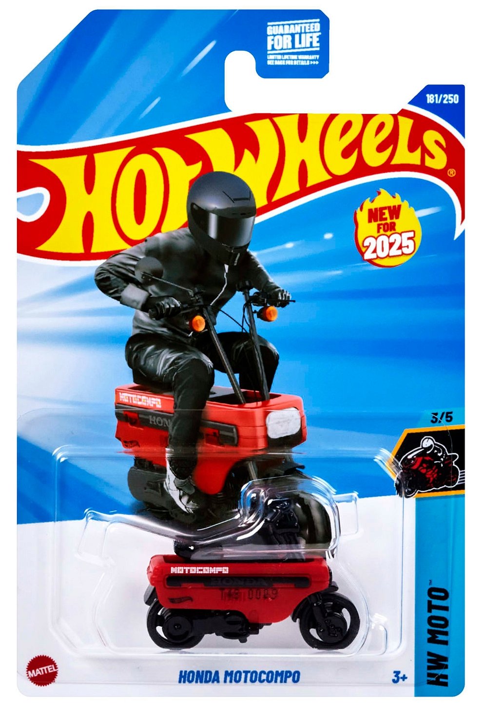 Honda Motocompo - HYW43 | Hot Wheels Linha Básica 2025 - Nº 181
