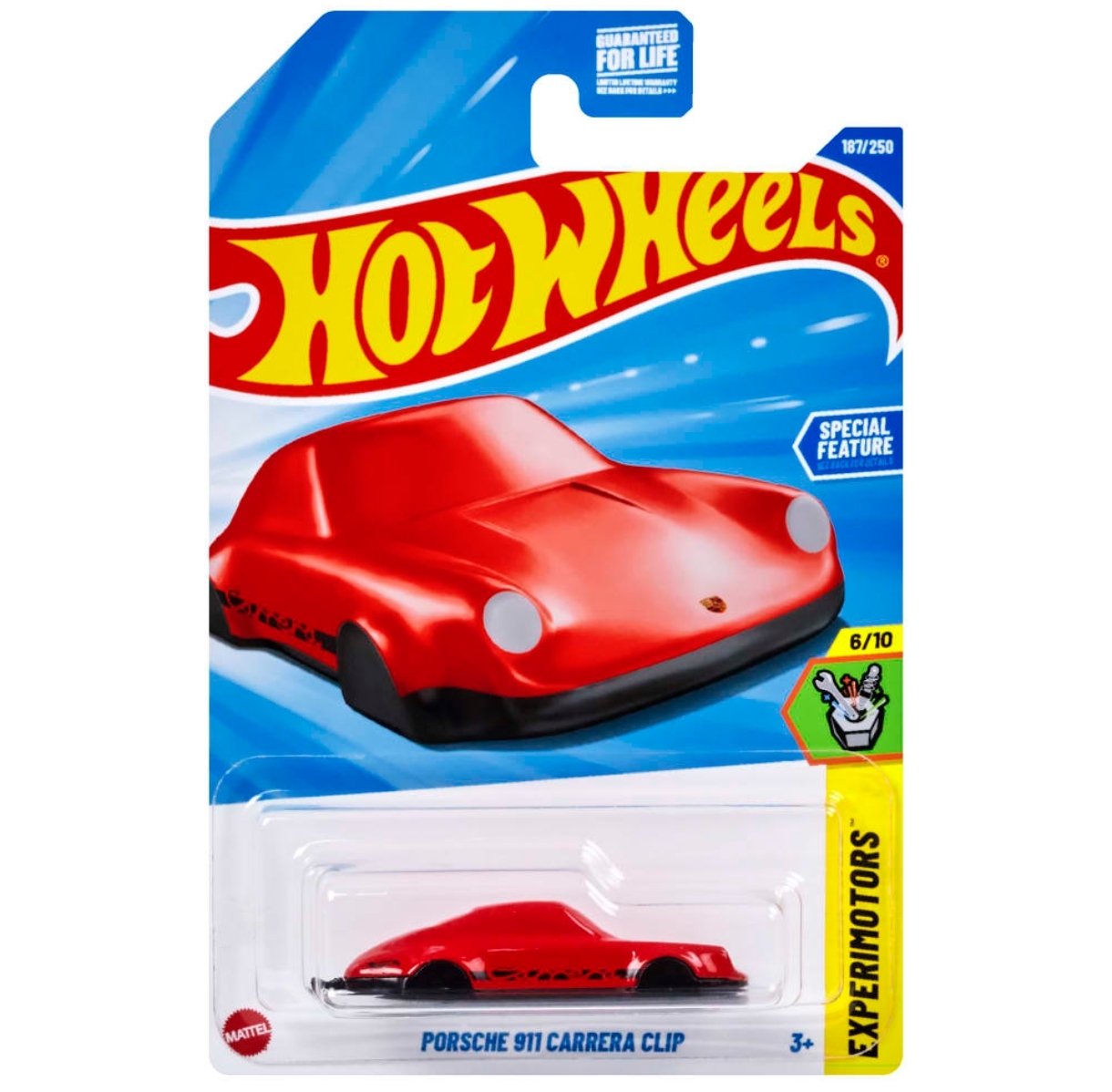 Porsche 911 Carrera Clip - JBB12 | Hot Wheels Linha Básica 2025
