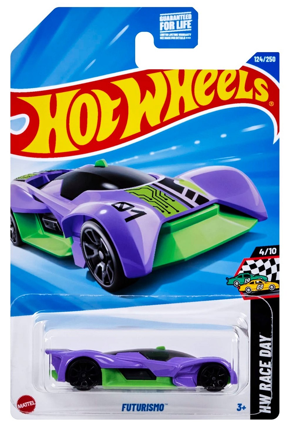 Futurismo - HYX89 | Hot Wheels Linha Básica 2025 - Nº 124/250 - LD