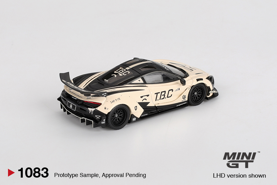 McLaren 720S LB Works The Boring Concept Mini GT 1:64 - Nº 1083