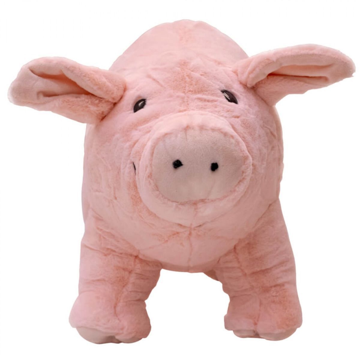 Porco de Pelúcia Realista Grande Porquinho Leitão Pig 38cm - Nikity ...