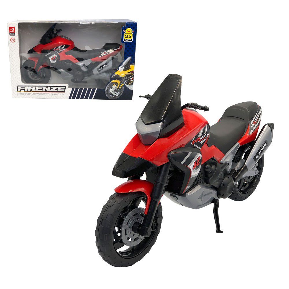 Super Moto Esportiva 1600 Com Fricção Nas Rodas Brinquedo