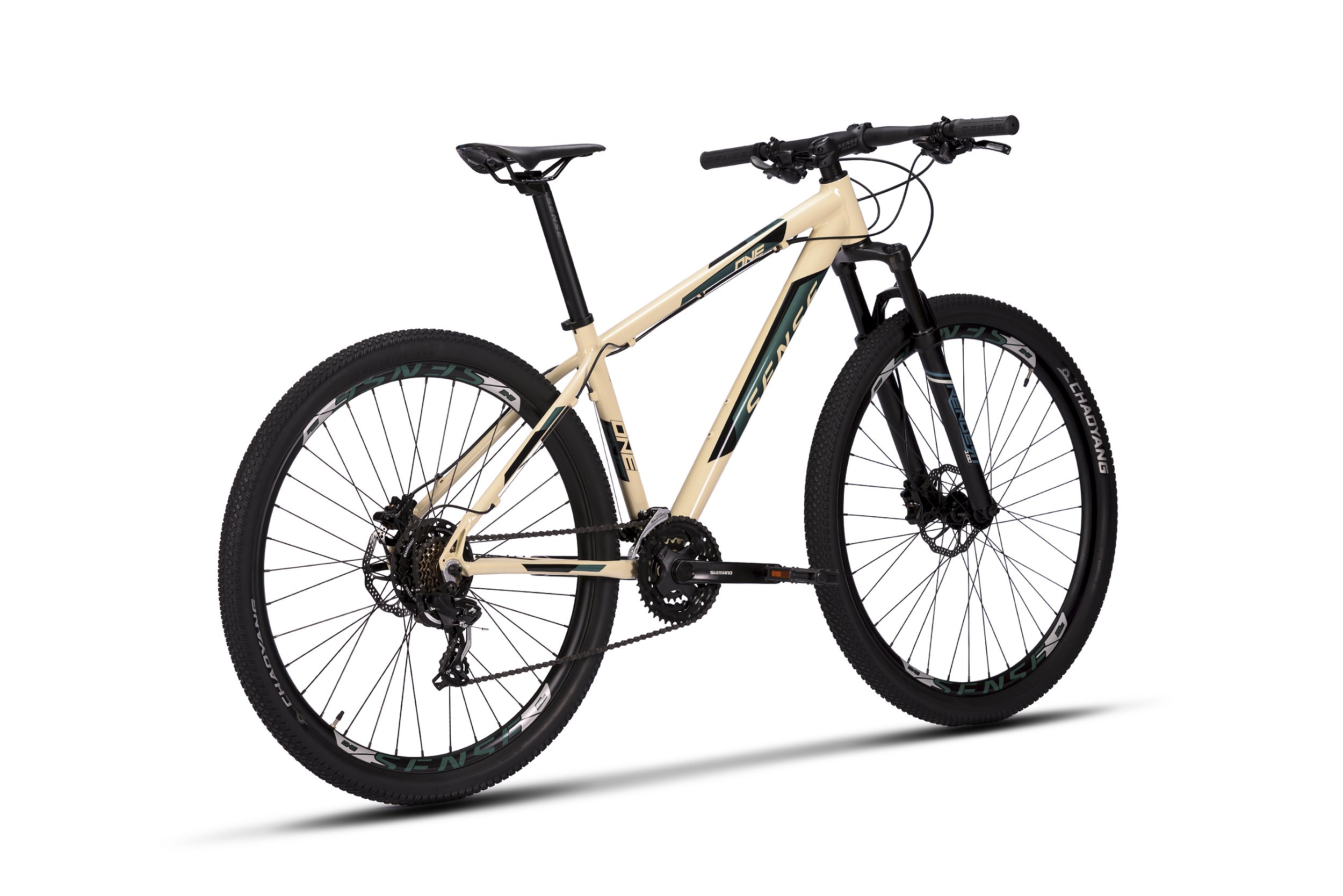 BICICLETA SENSE ONE 2023 CREME/AQUA - Loja Central Bicicletas RS