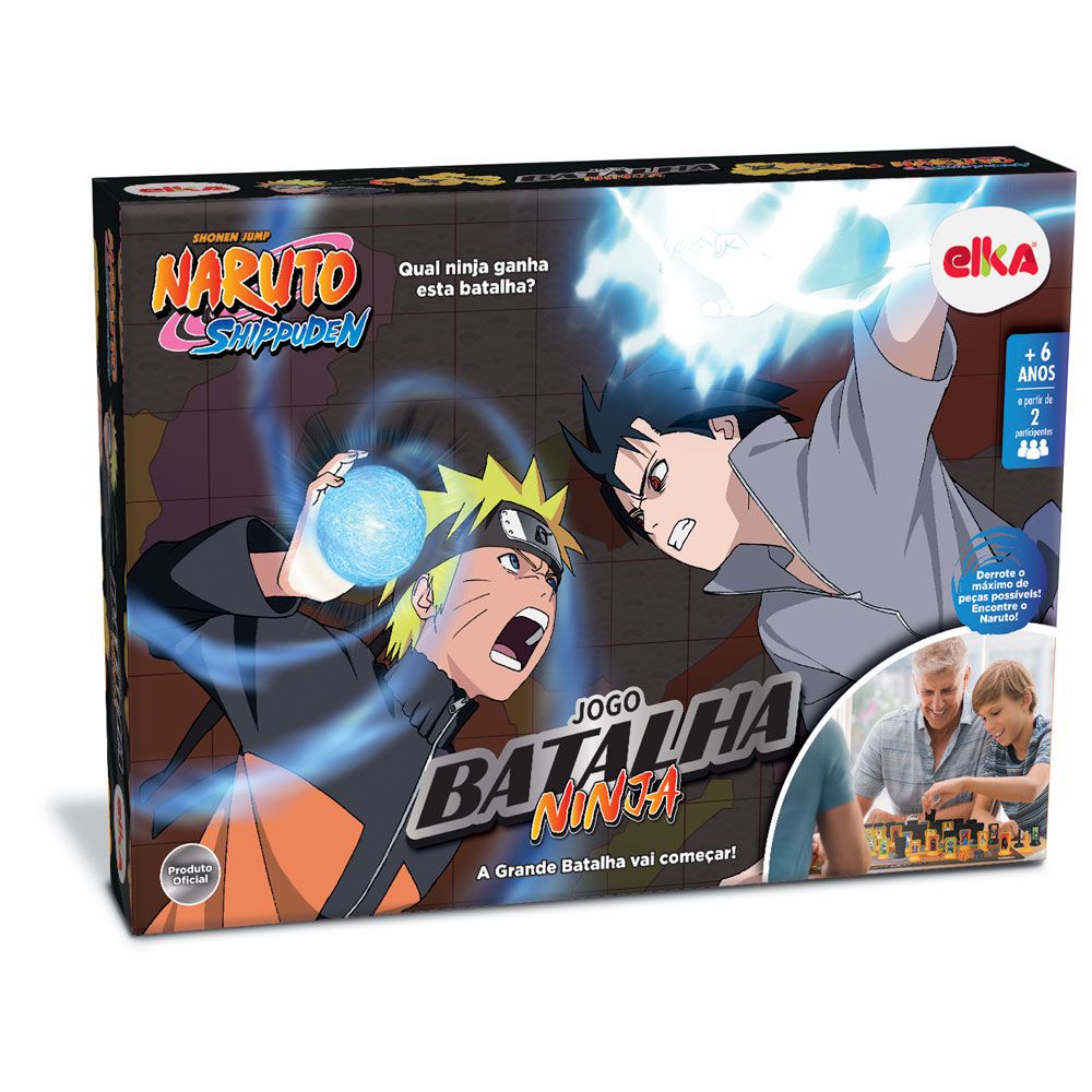 Naruto Shippuden Jogo Batalha Ninja Elka - Bebe Brinquedo