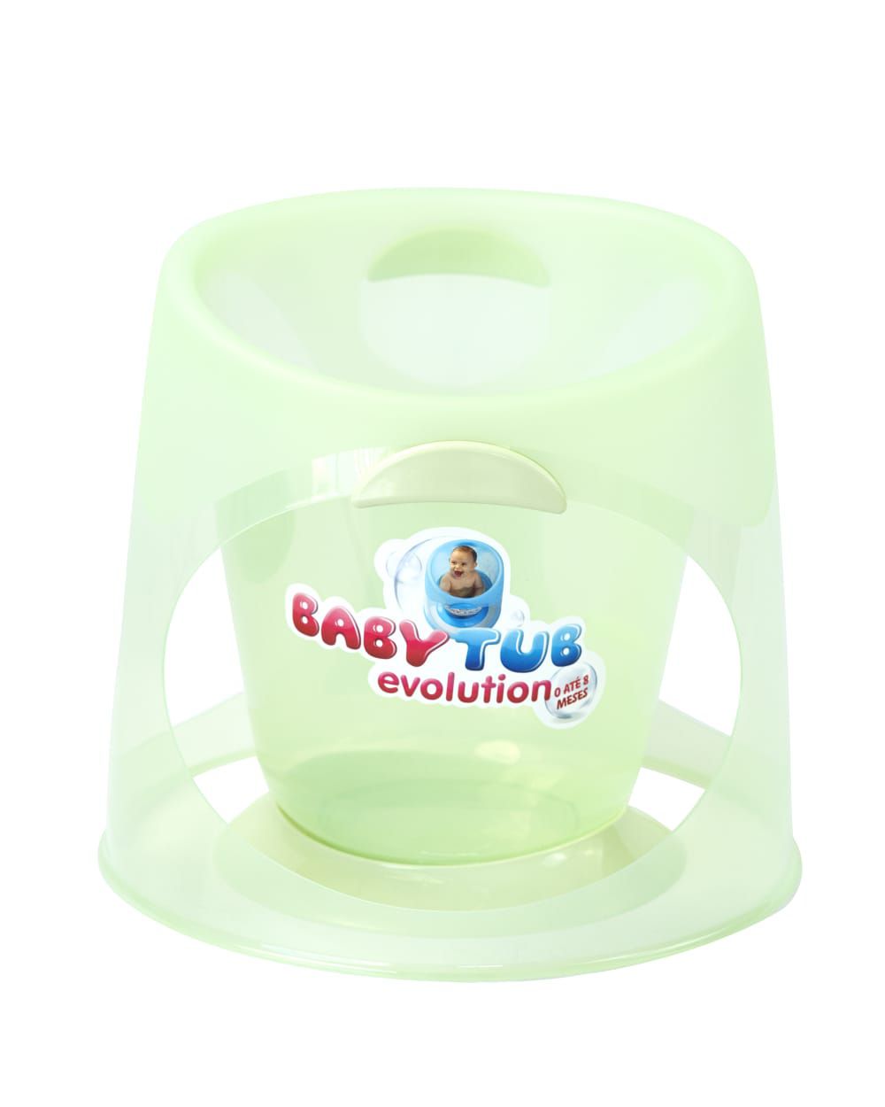 Banheira Ofuro Baby Tub Evolution Verde Articoli Bambini Loja