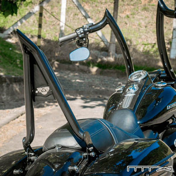 Kit Sissy Bar Wings Destacável Mod. Diablo Brutale 20 Pol. DB01