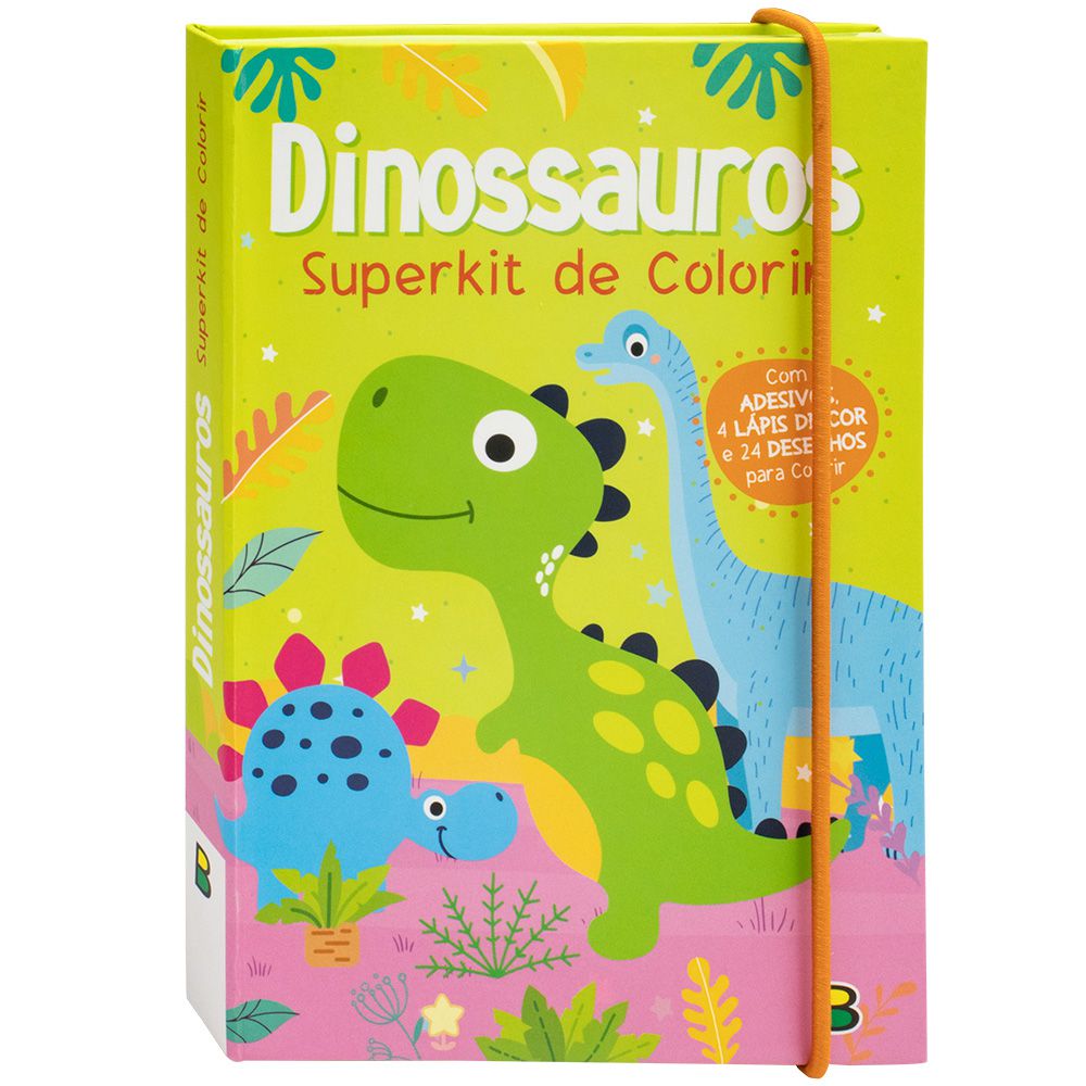 Livro Para Colorir - Dinossauros Fantásticos