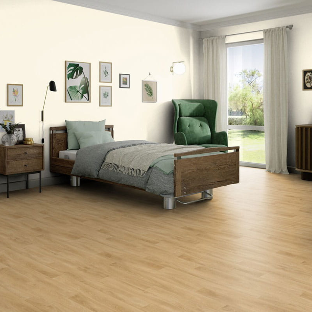 トップス woodblock PISO VINÍLICO EM MANTA TARKETT DECODE WOOD FRENCH OAK GOLD 2,0MM