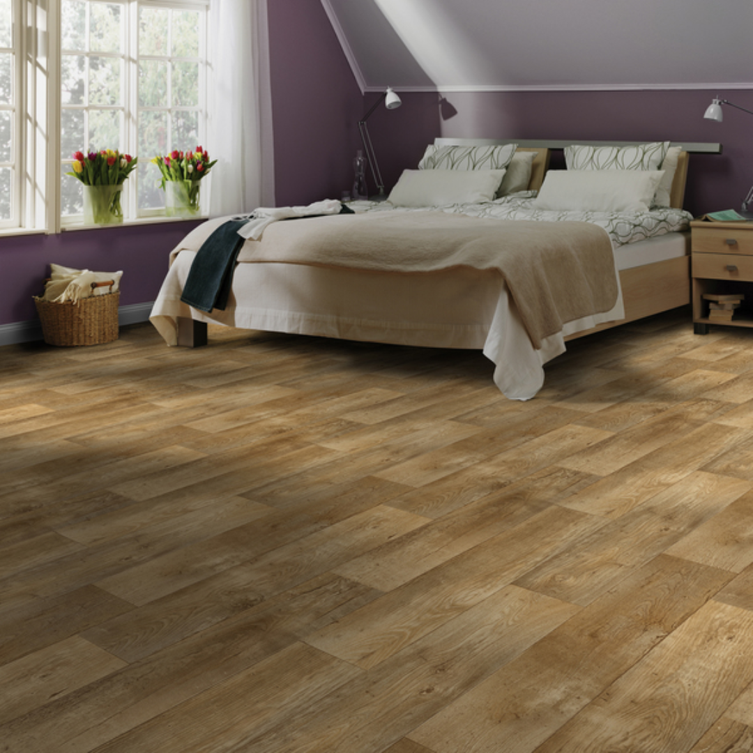 PISO VINÍLICO EM MANTA TARKETT IMAGINE FLANDERS DARK BROWN 2,4MM