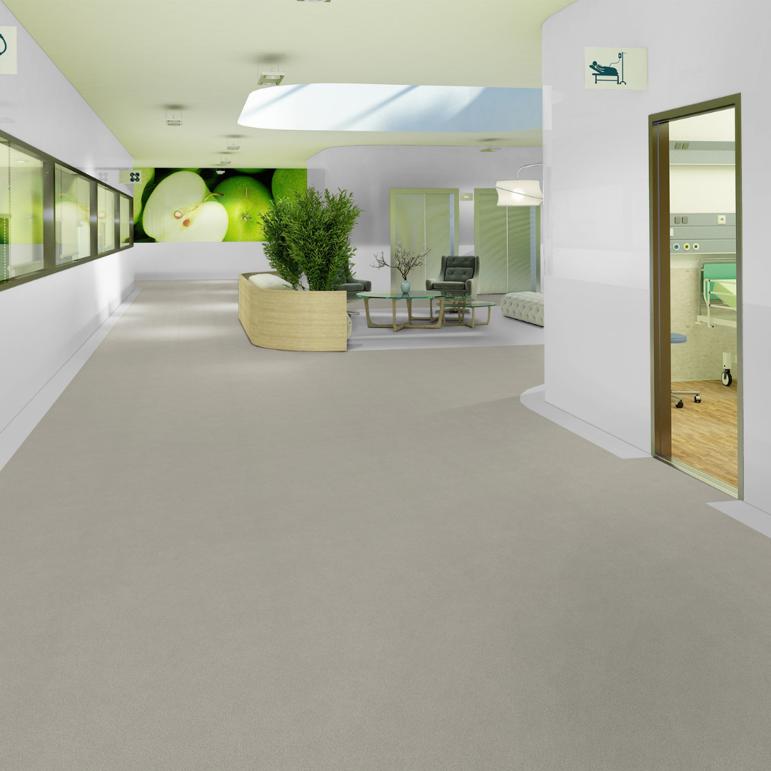 PISO VINÍLICO EM MANTA TARKETT DECODE COLORMATCH ACOUSTIC WARM MED