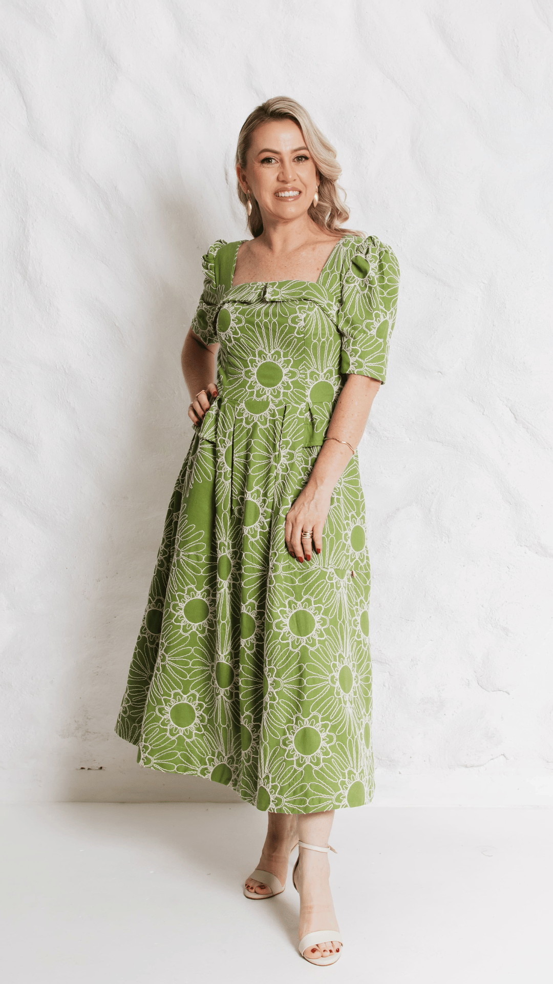 Hanna Placket Dress - Pura Vida