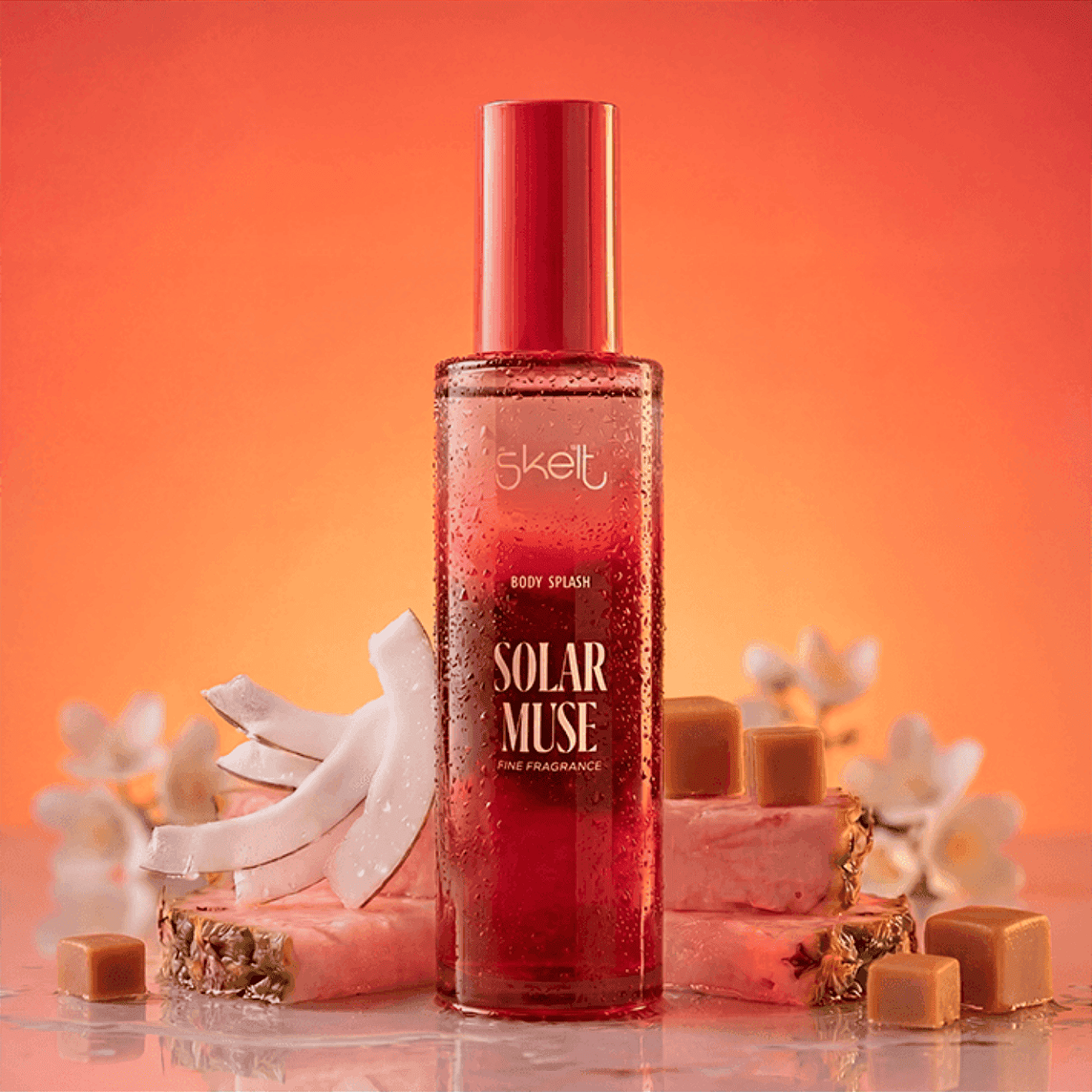 Body Splash Spray Corporal Solar Muse 100ml - Skelt - Sense Selfcare