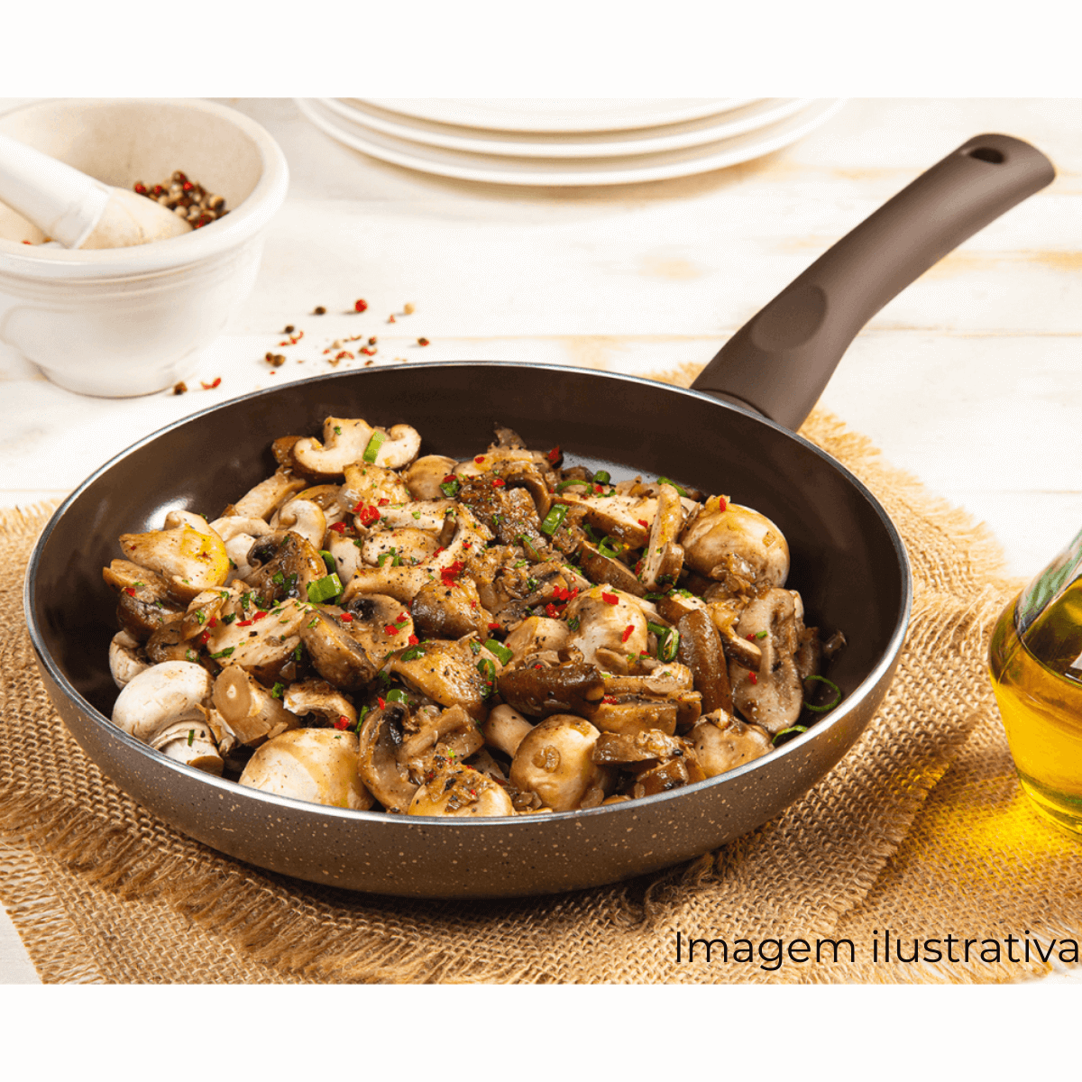 Frigideira Hercules Soft Touch – Cozinha Prática e Moderna - Super