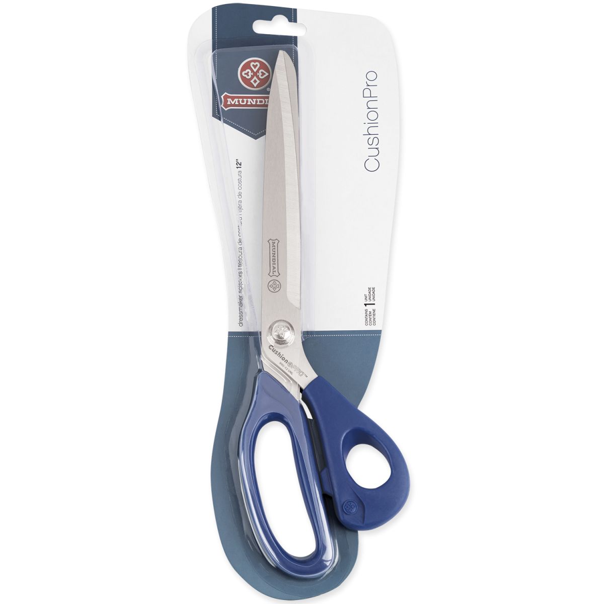 Tesoura Multiuso 30,5cm Fio Liso Azul Mundial – Potência e
