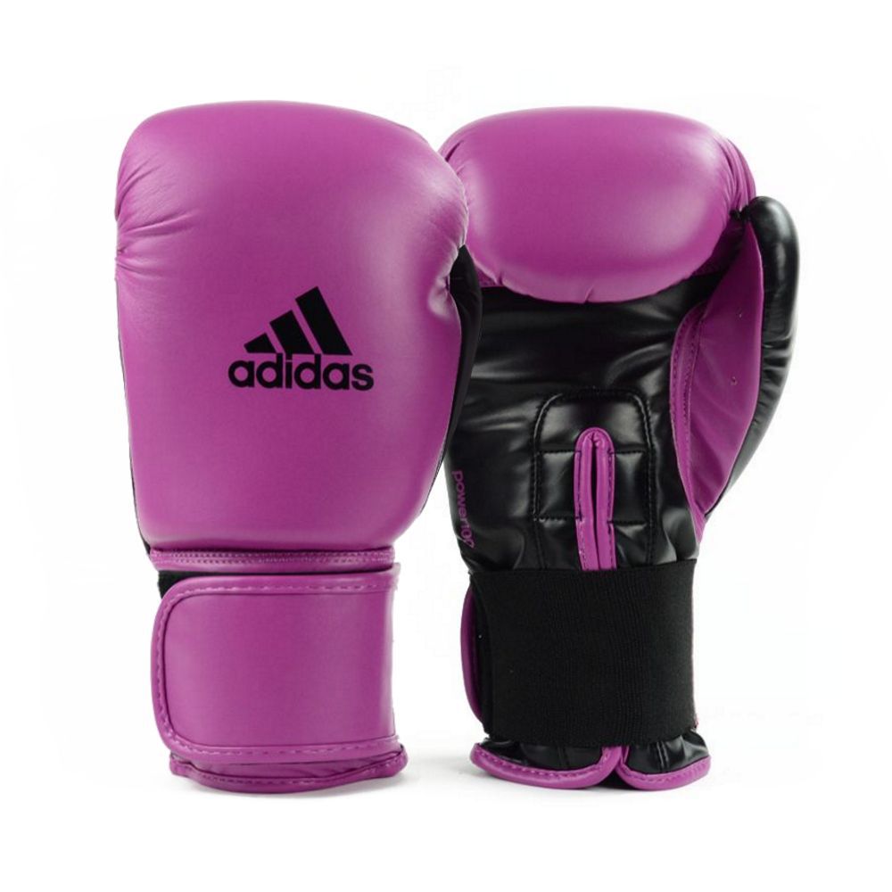 Luva de Boxe Adidas Power 100 Colors - Rosa e Preto - Attemporal Boutique
