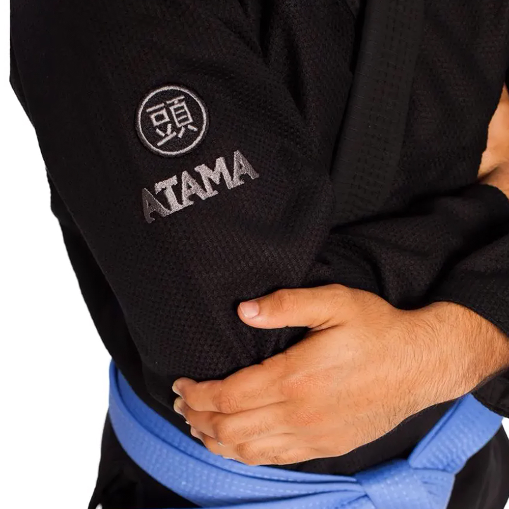 Kimono Jiu Jitsu Atama Trançado Infinity Collab - Preto - Attemporal ...