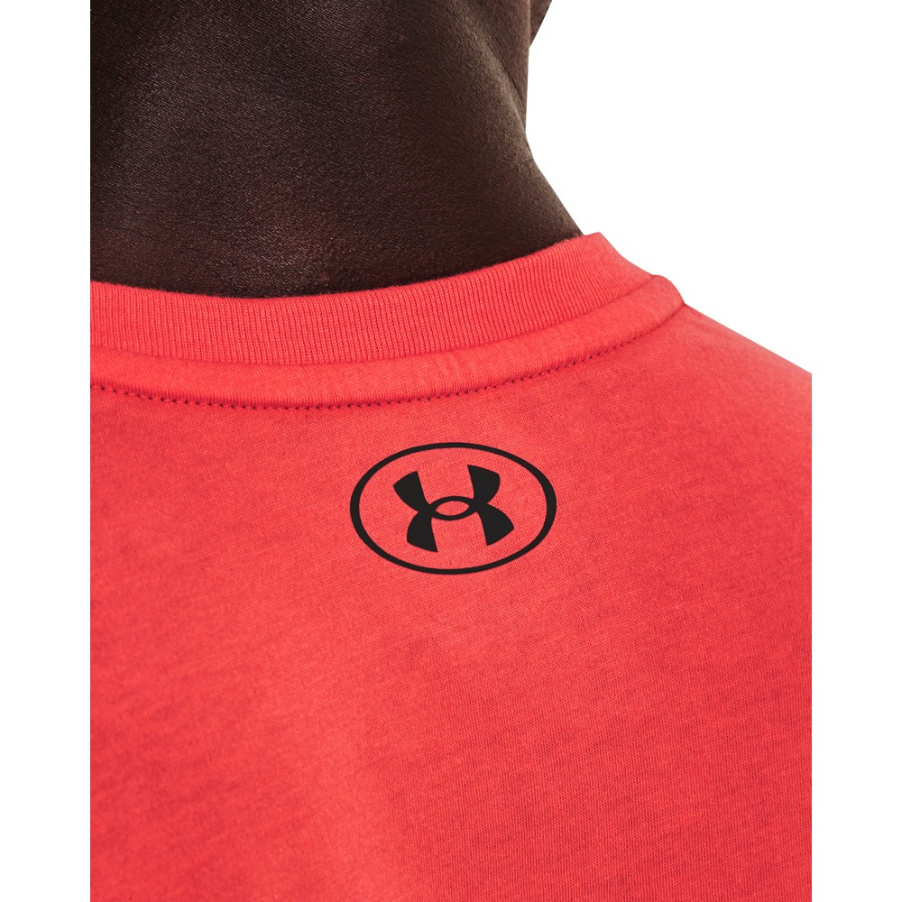 Camiseta Under Armour Project Rock Iron Laranja Masculino - Attemporal ...