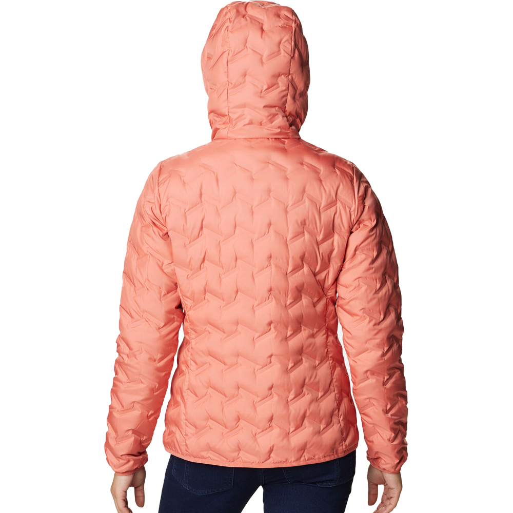 Jaqueta Columbia Down Delta Ridge Hooded Rosa Feminino - Attemporal ...