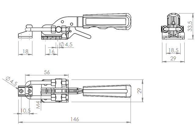 Pto Tensor Grampo Tensor Znbr GA113DT/E100 - Ferragens Garcia