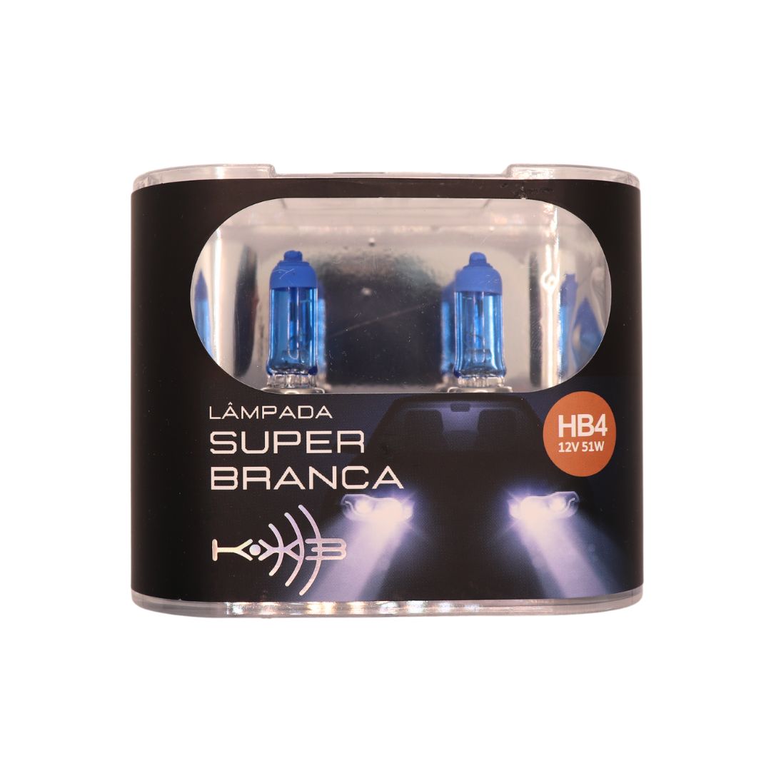 Lâmpada Super Branca – Modelo: HB4 - Prime Intercontinental