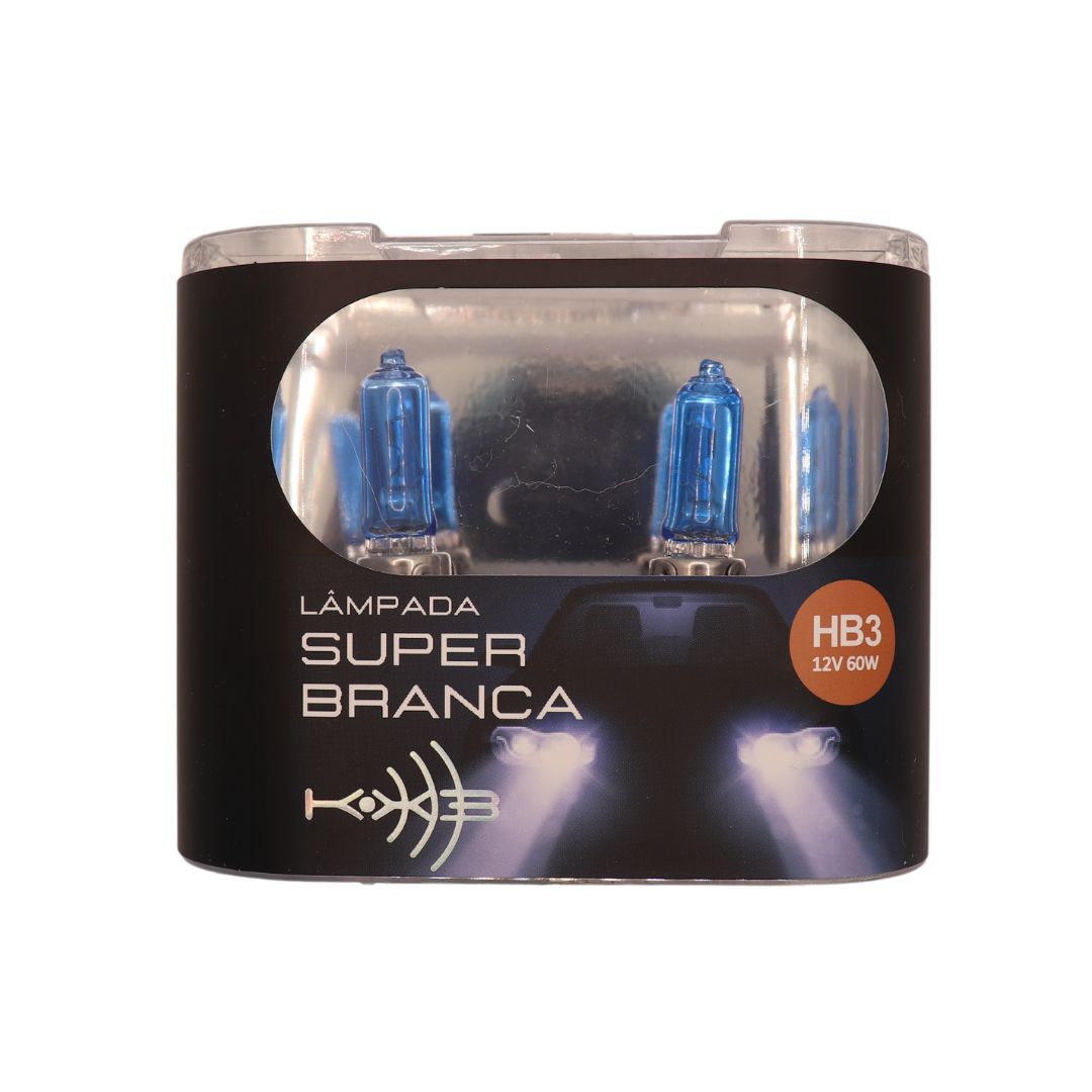 Lâmpada Super Branca – Modelo: HB3 - Prime Intercontinental