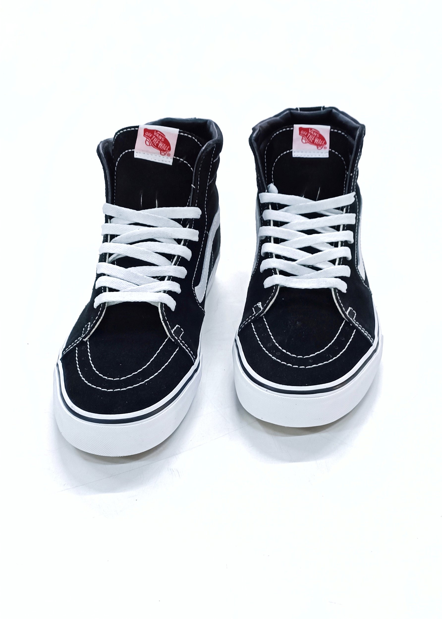 Tênis Vans SK8 HI BLK Black White - dimarks skate shop
